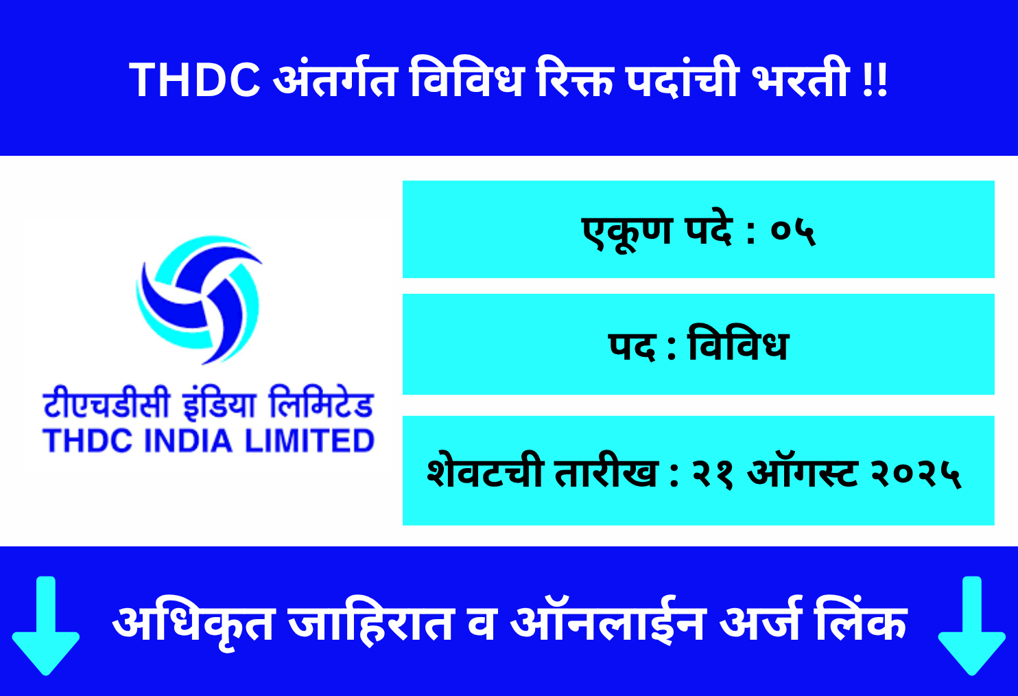 THDC Recruitment 2025