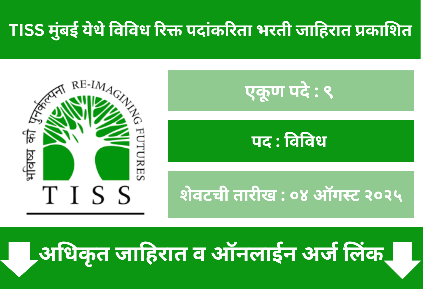 TISS Mumbai Recruitment 2025