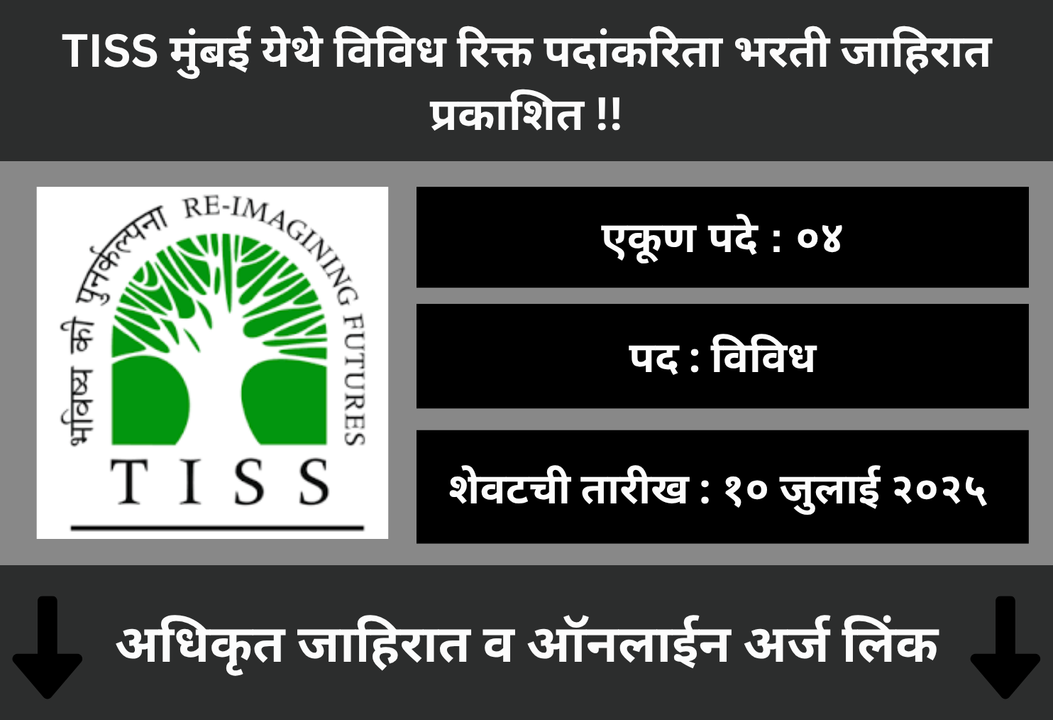 TISS Mumbai Recruitment 2025