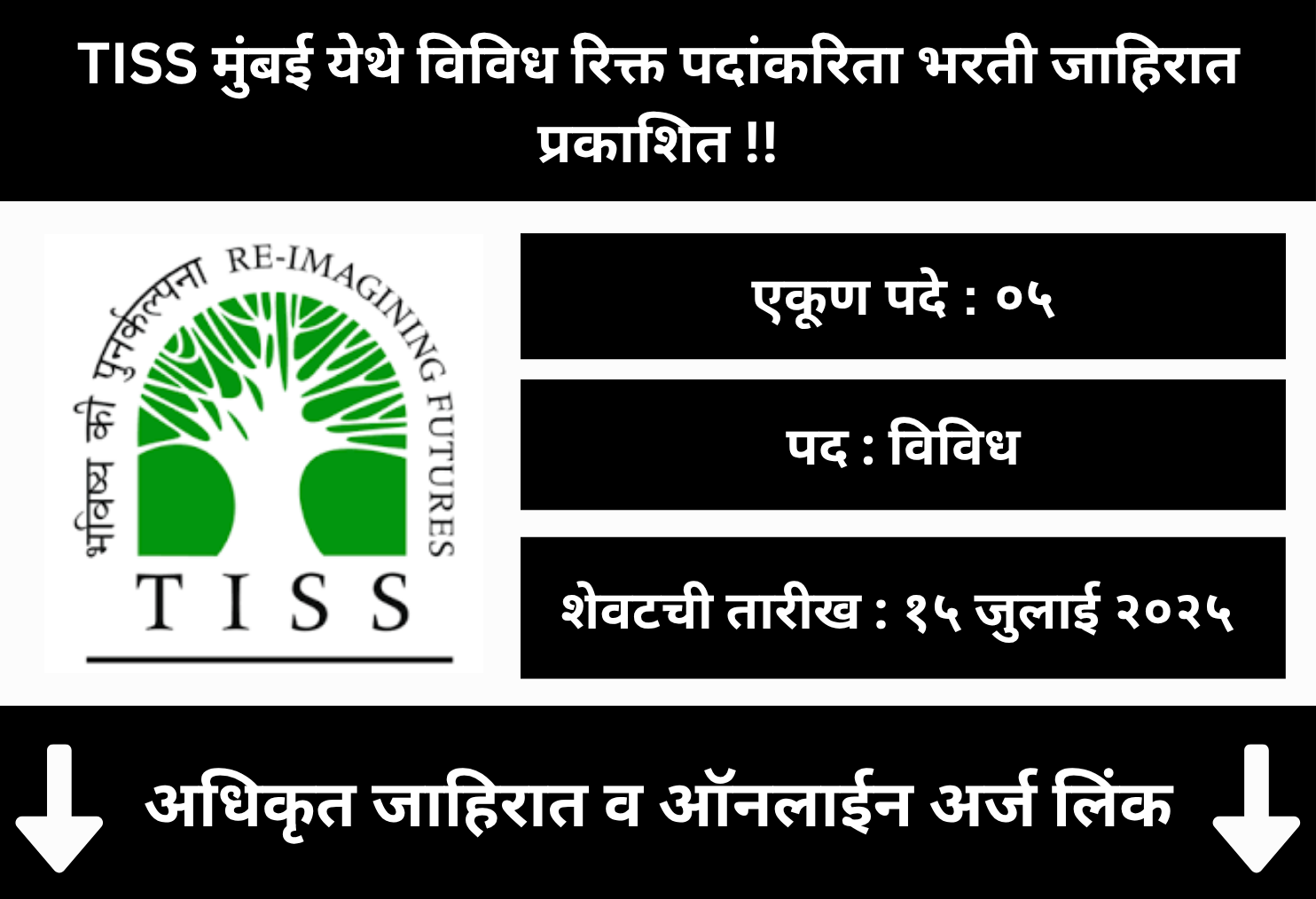 TISS Mumbai Recruitment 2025