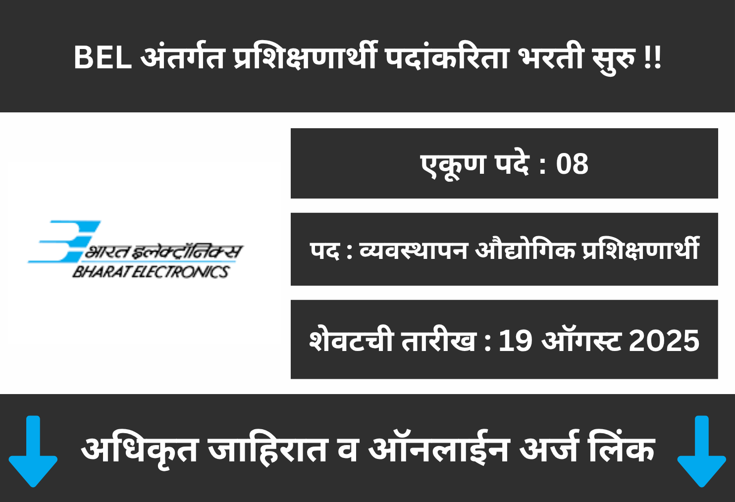 BEL Recruitment 2025