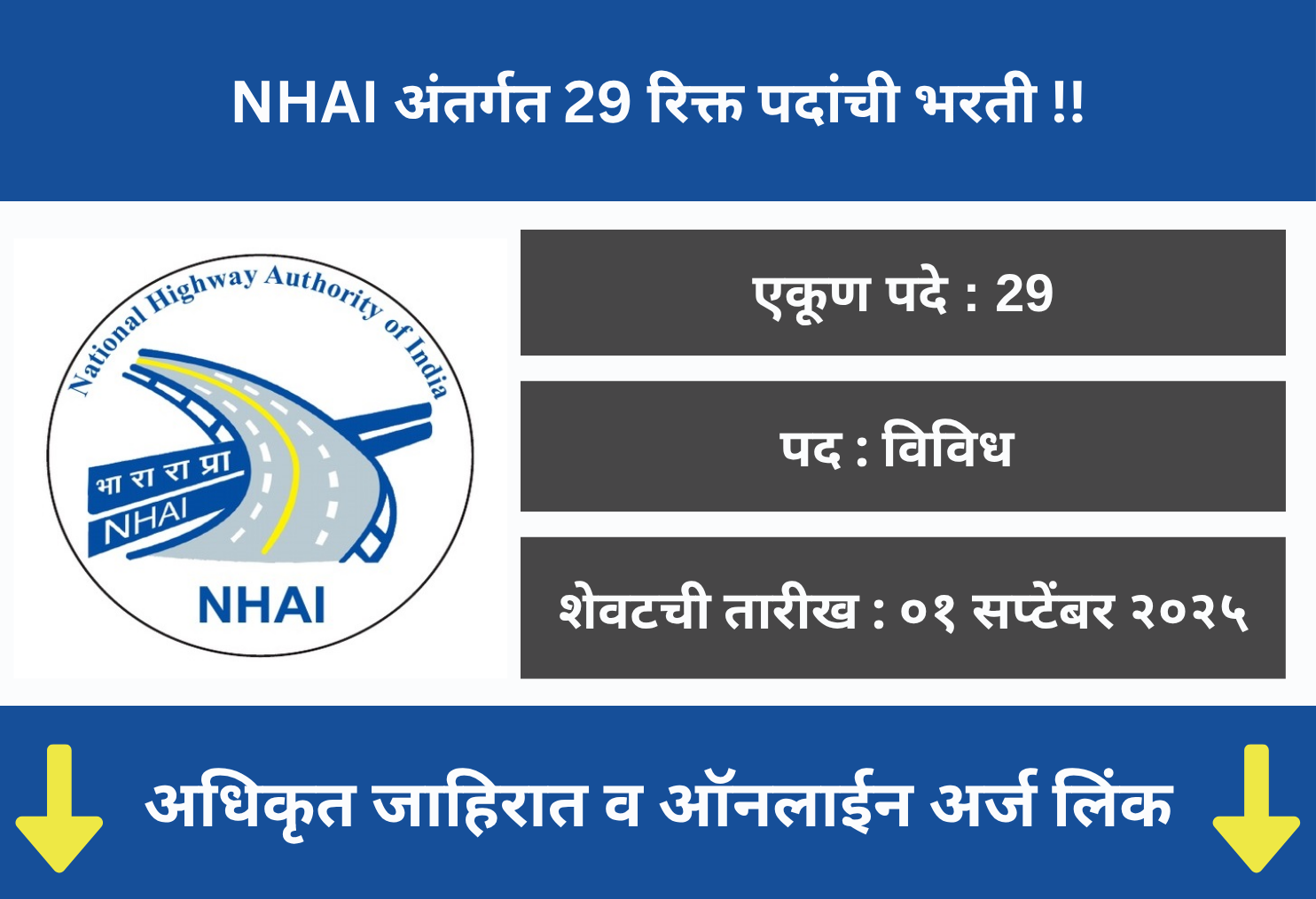 NHAI Recruitment 2025