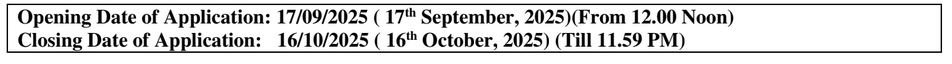 DSSSB Last date