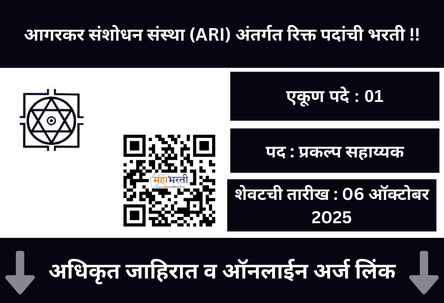 ARI Pune Recruitment 2025