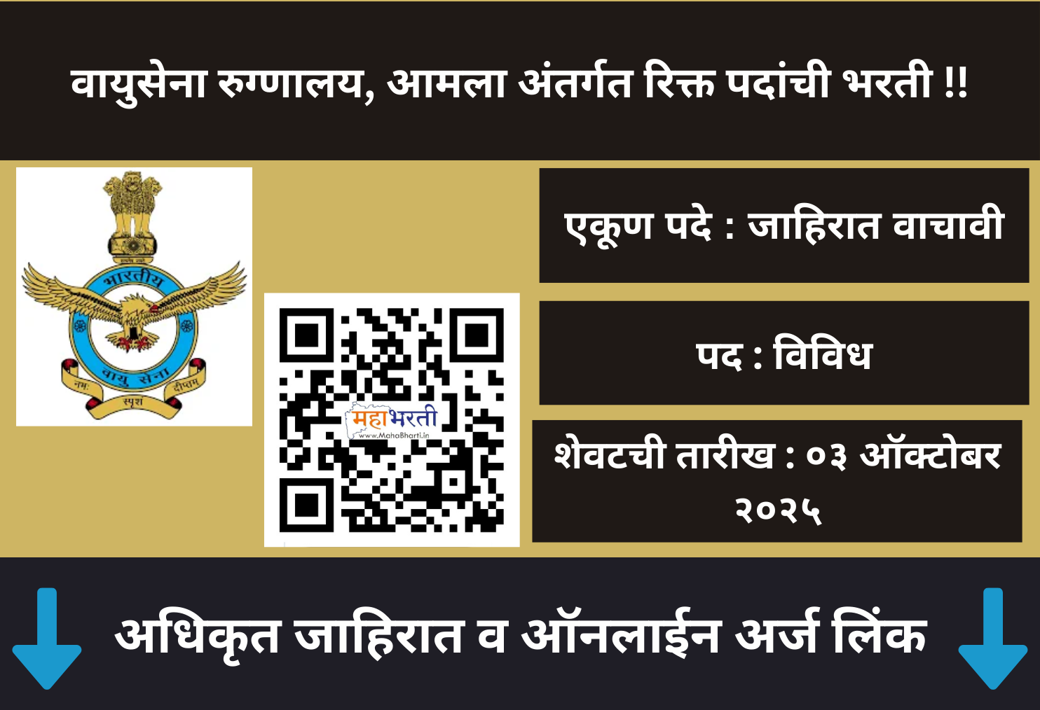 Air Force Hospital Amla Recruitment 2025