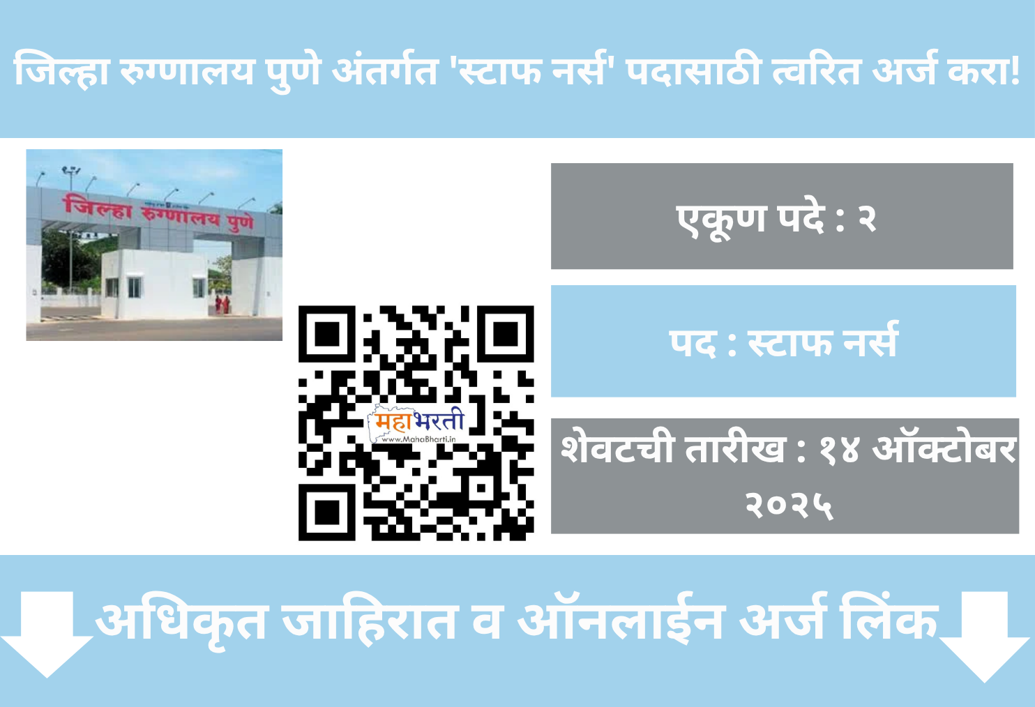 District Hospital Pune Recruitment 2025