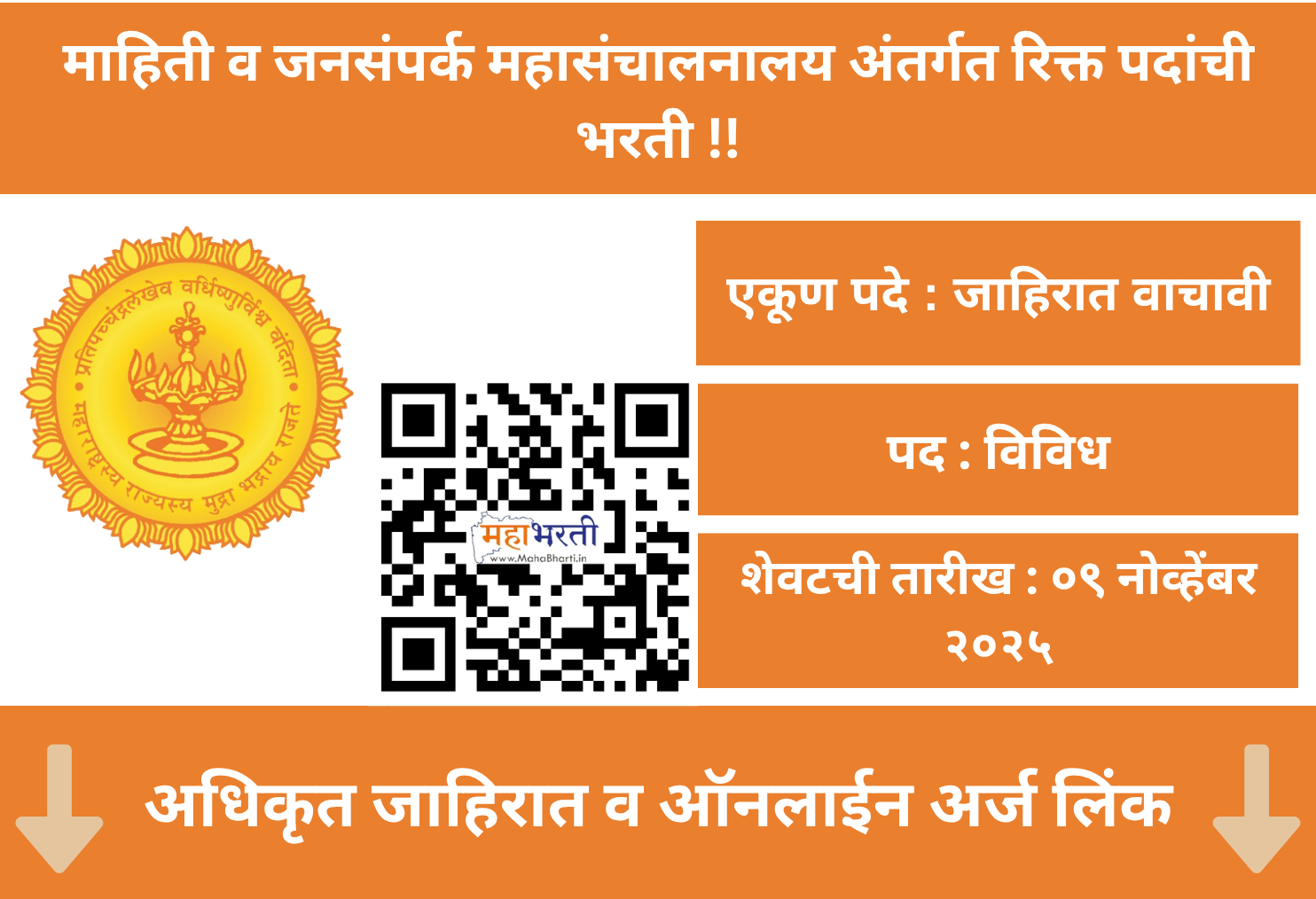 DGIPR Mumbai Recruitment 2025