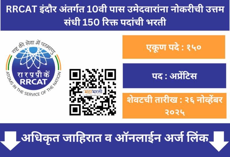 RRCAT Recruitment 2025