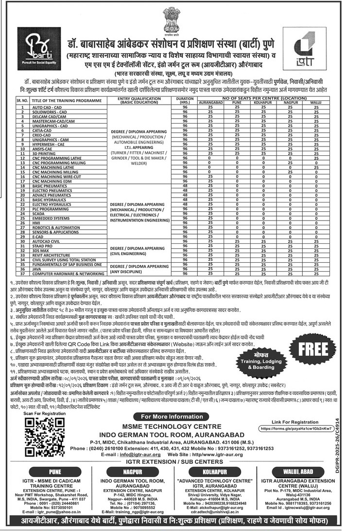 BARTI Training Program
