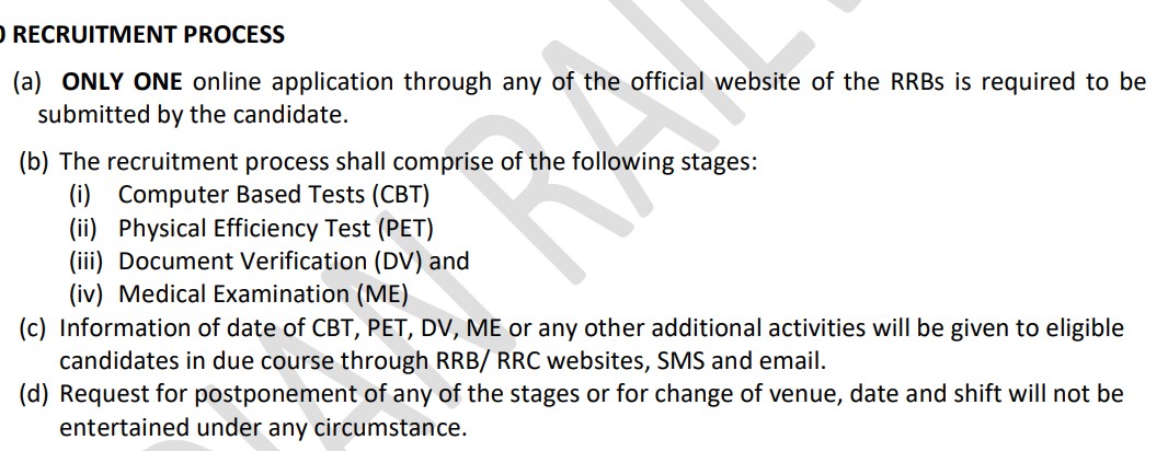 RRB Group D Job 2026