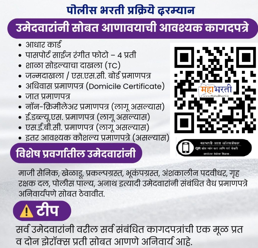 Admit Card Hall Ticket For Police Bharti 2026.jpg