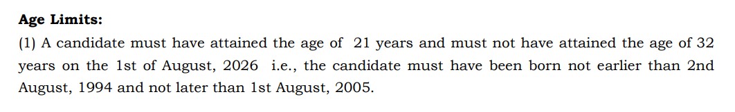 UPSC CSE Prelims Exam Application 2026