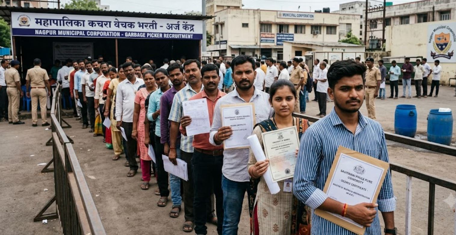 Candidates Applying For Garbage Picker