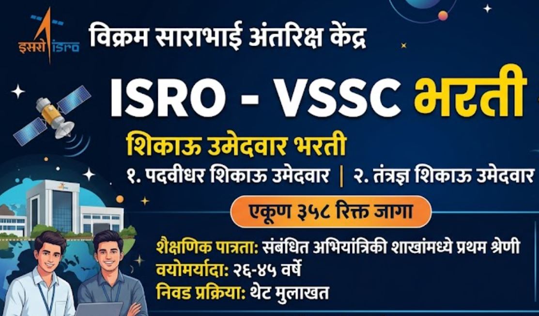 ISRO VSSC Recruitment Application Form