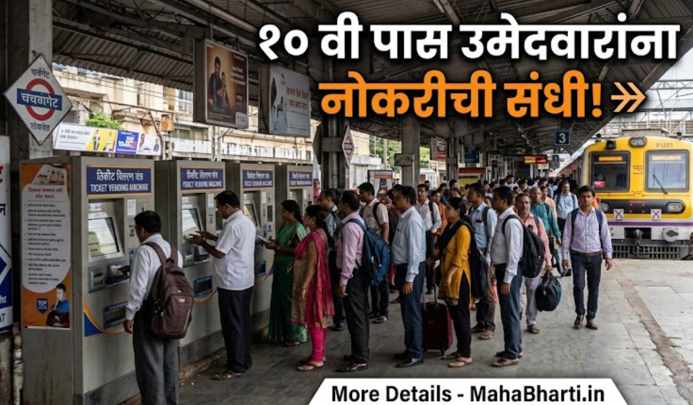 Mumbai Railway 10th Pass Jobs Bharti