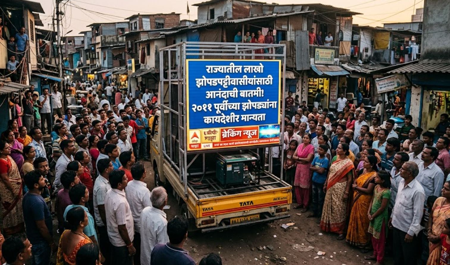 Slums built before 2011 in Maharashtra to be protected