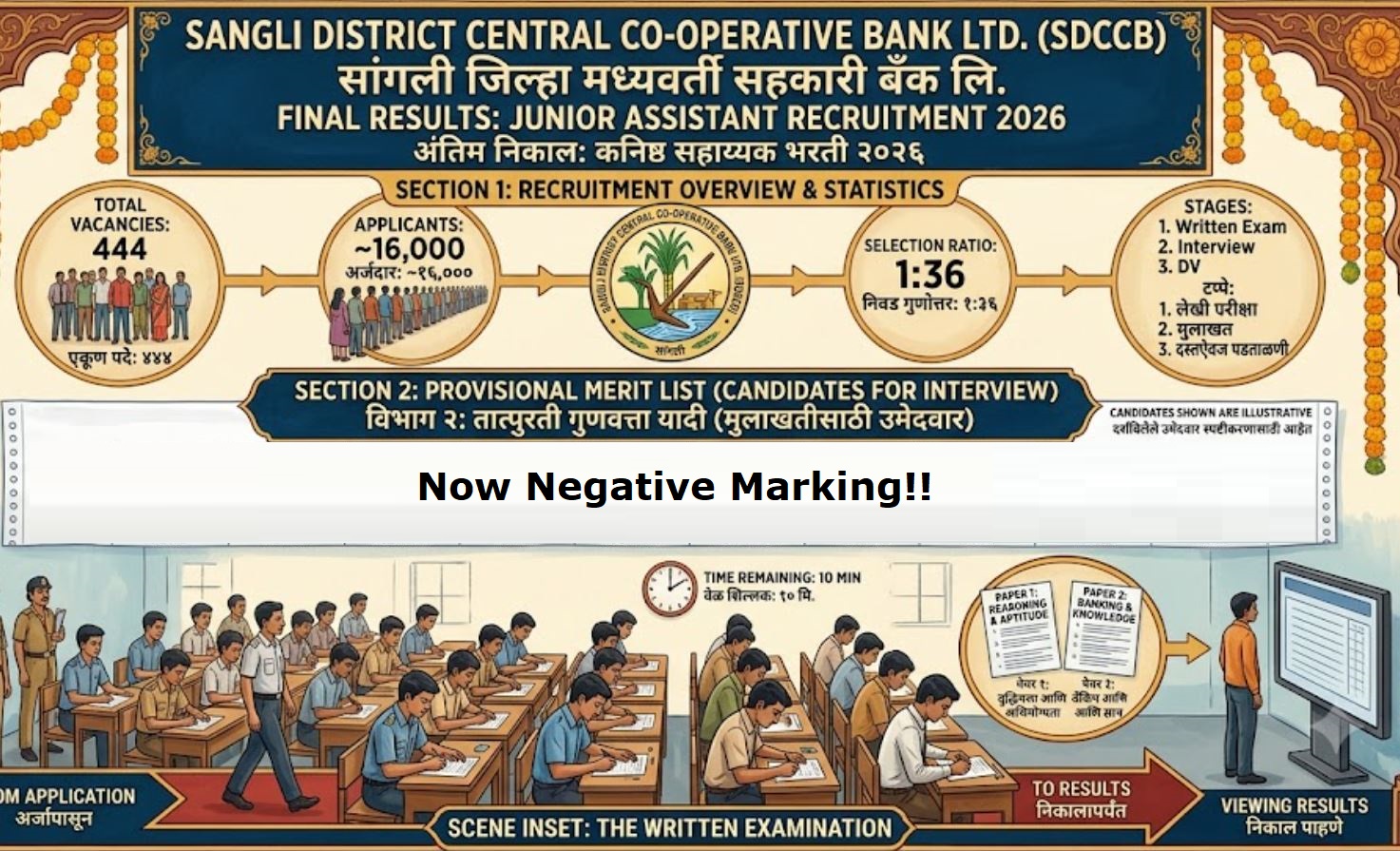 Sangli DCC Bank Result