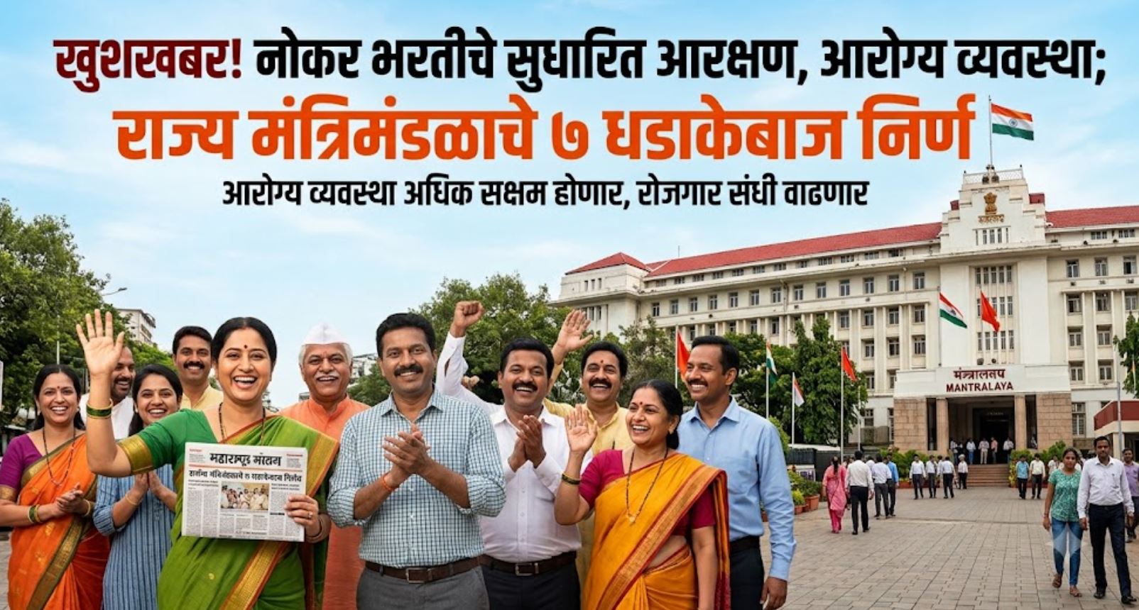 New Arakshan GR Maharashtra State