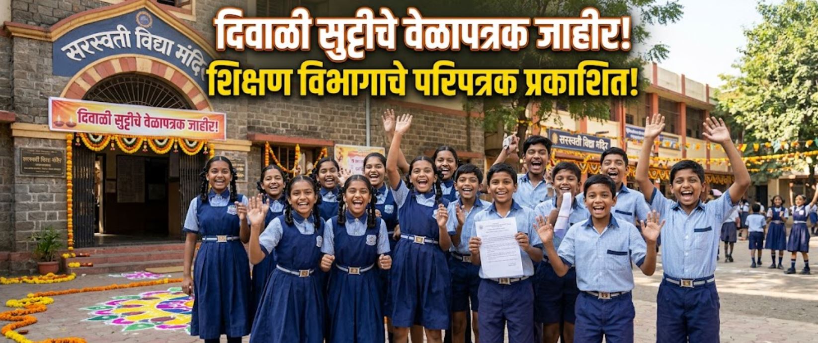 School Diwali Vacation Schdule 2026